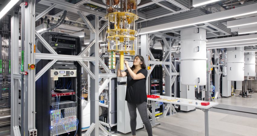 Een quantumcomputer van IBM